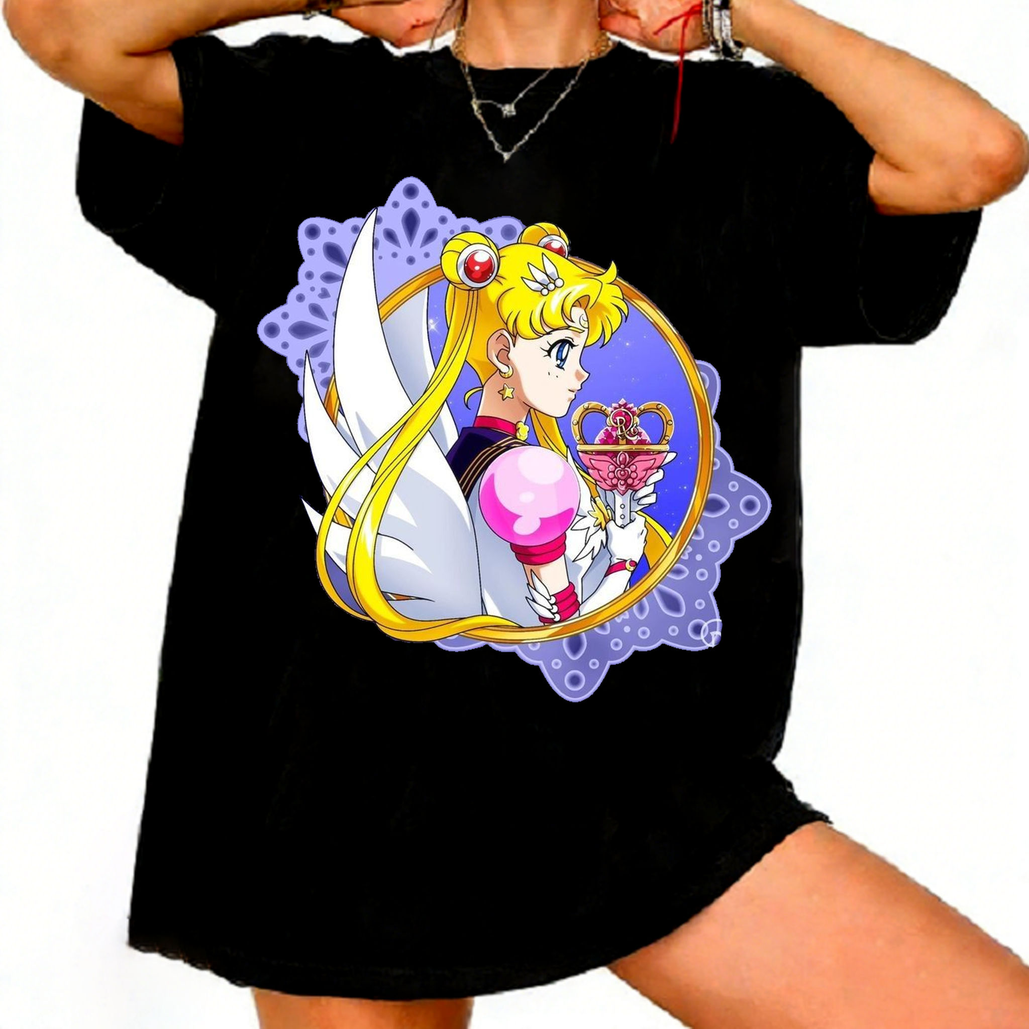 Women'S Shoes In The 90S - Sailor Moon Retro 90s Anime Graphic
