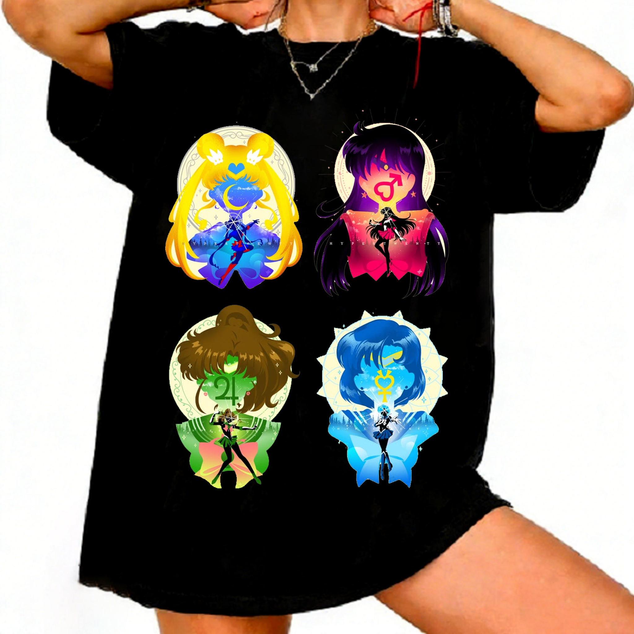 Women'S Shoes In The 90S - Sailor Moon Retro 90s Anime Graphic