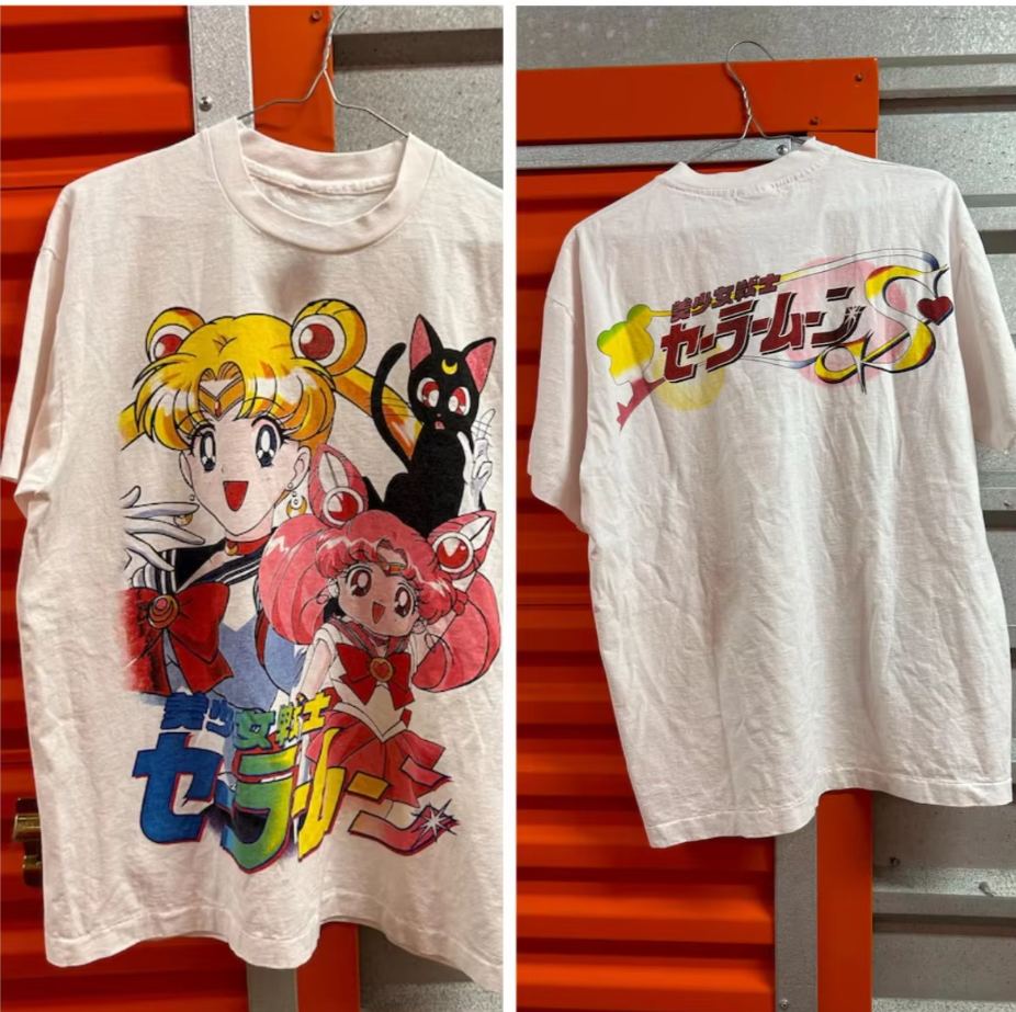Women'S Shoes In The 90S - T Shirt 90s Anime Sailor Moon