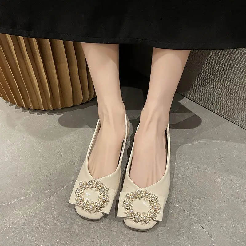 Women Shoes Quick Delivery - Shoes for Women Pearl Square Toe