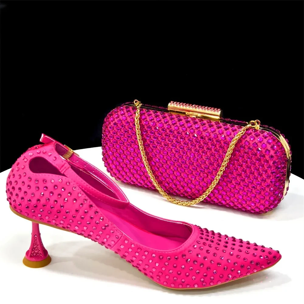 Women'S Shoes - 2026 Chic Fuchsia Color Women's Heels