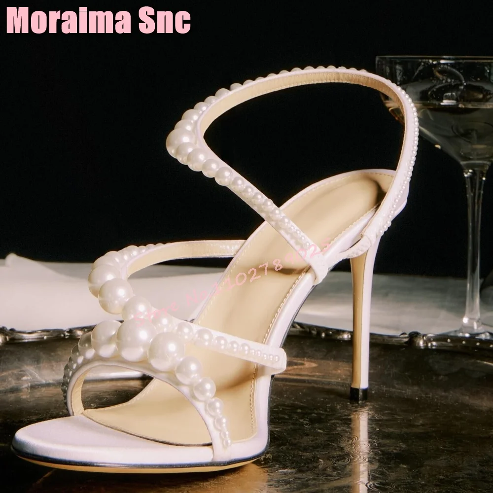 Sexy Fashion Pearl Wedding San - Kids Shoes Women บทวิจารณ์และราคา