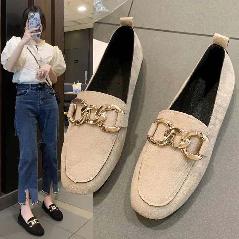 Women's Flat Shoes Slip-on Rou - Women Shoes Quick Delivery บทวิจารณ์และราคา
