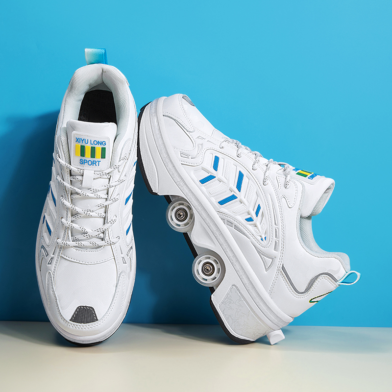 4 Wheels Retractable Roller Sk - Women'S Shoes บทวิจารณ์และราคา