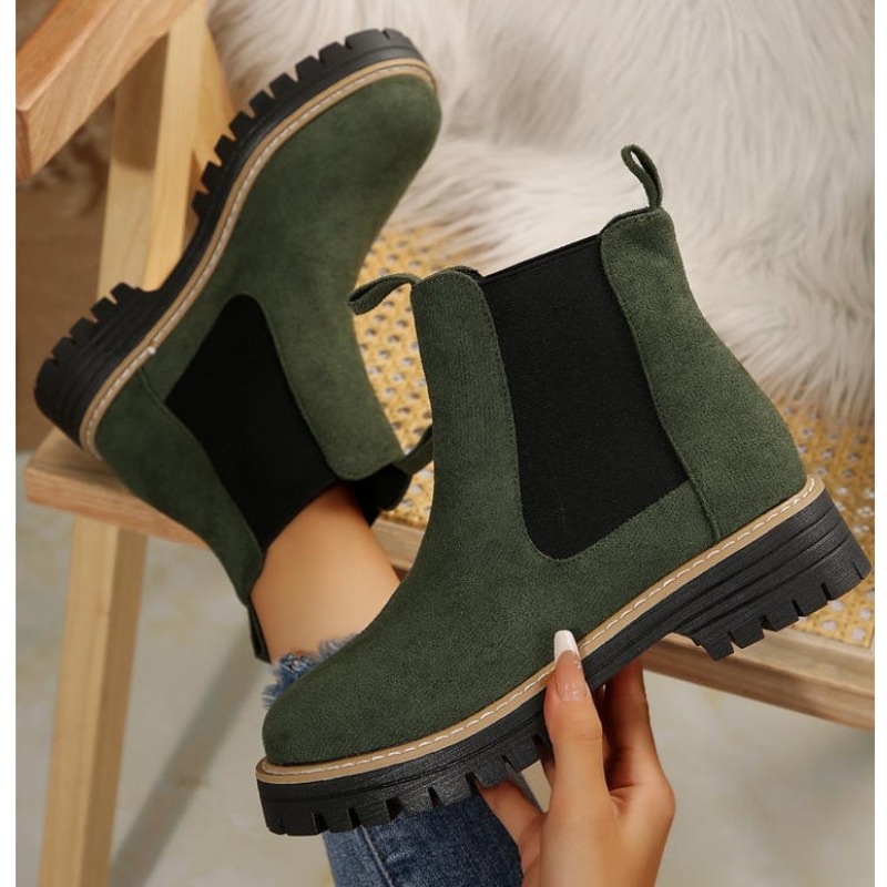 Women Ankle Boots Large Size S - Women'S Shoes Chelsea บทวิจารณ์และราคา