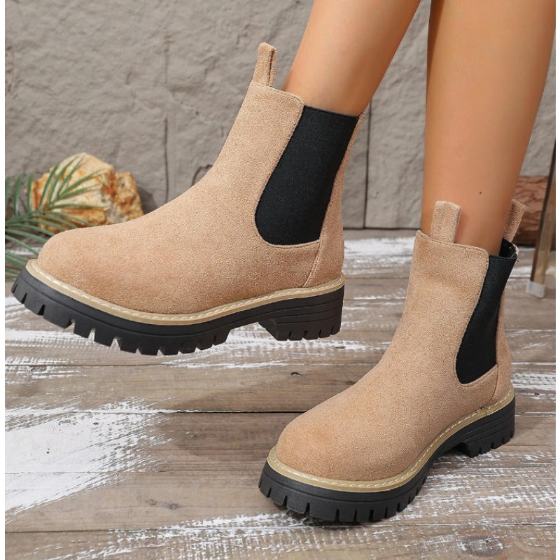 Women Ankle Boots Large Size S - Women'S Shoes Chelsea บทวิจารณ์และราคา