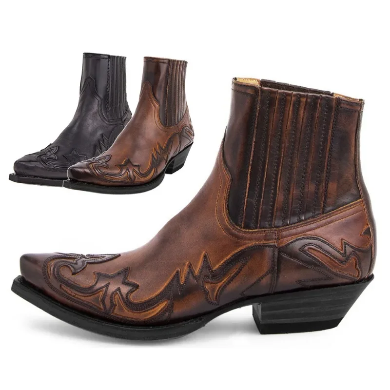 New Men's Boot Handmade Wedge  - Women'S Shoes Chelsea บทวิจารณ์และราคา