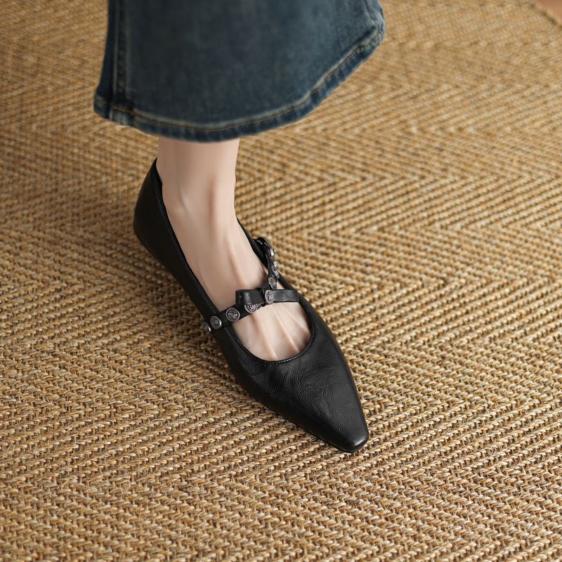 SIMLVOEYO Brand Women Flats Sq - Women'S Shoes Extended Sizes บทวิจารณ์และราคา