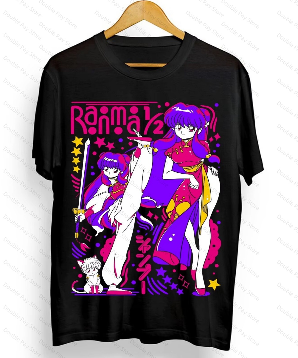 Ranma 12 Shampoo Anime T-Shirt - Women'S Shoes In The 90S บทวิจารณ์และราคา