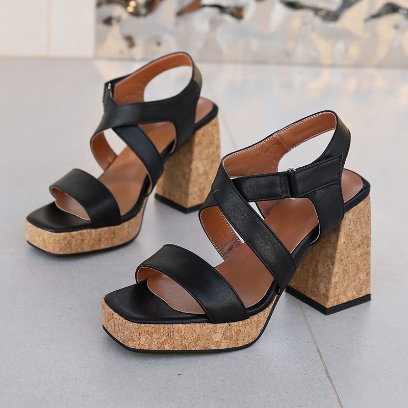 Girseaby Retro Roman Sandals W - Women'S Shoes Extended Sizes บทวิจารณ์และราคา