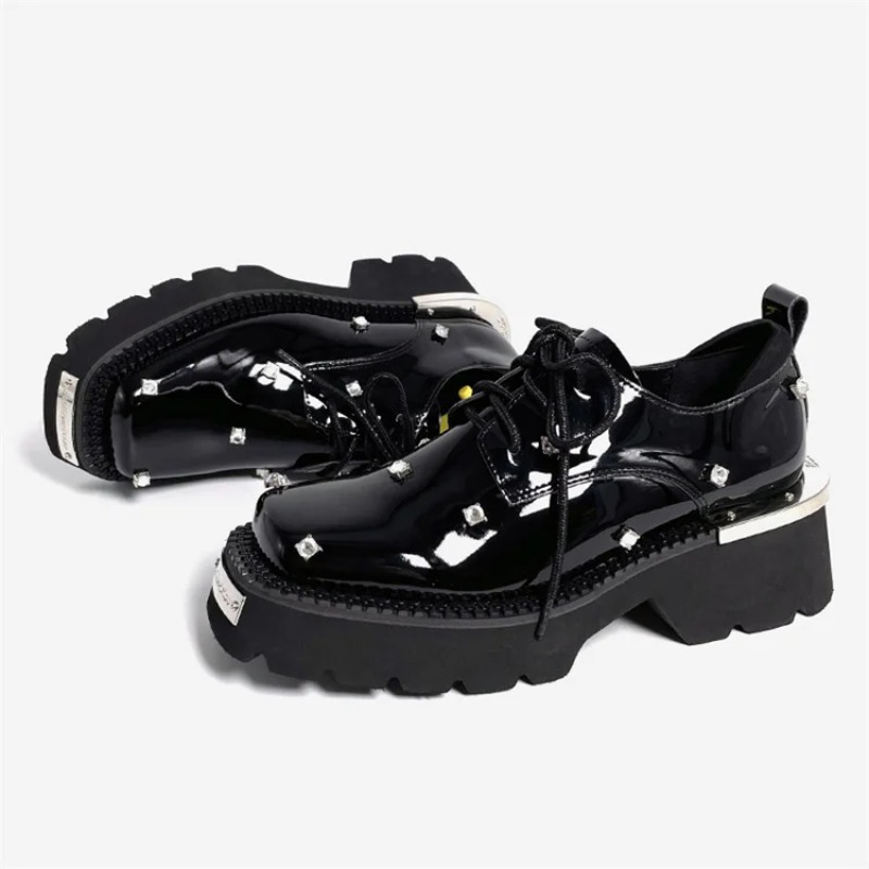 Women Loafers Crystal Platform - Women Shoes Loafers บทวิจารณ์และราคา