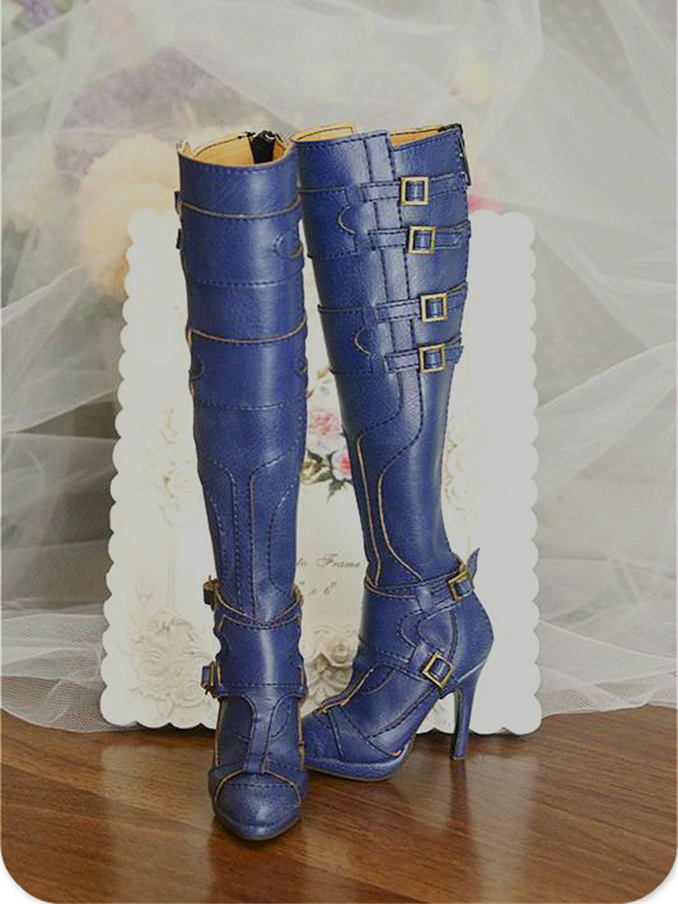 BJD Doll Shoes for 1/3 SD GR S - Women'S Shoes Navy Blue บทวิจารณ์และราคา