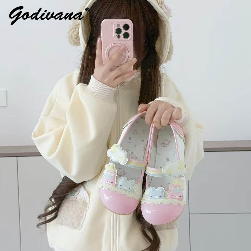 Original New Student Girls Col - Women Shoes Loafers บทวิจารณ์และราคา