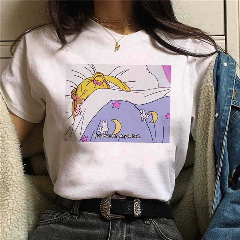 T Shirt 90s Anime Sailor Moon  - Women'S Shoes In The 90S บทวิจารณ์และราคา