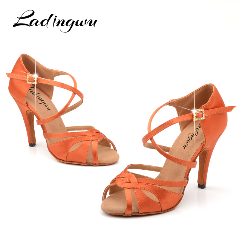 Ladingwu Women's Red-Brown Sat - Women'S Shoes Red Bottoms บทวิจารณ์และราคา
