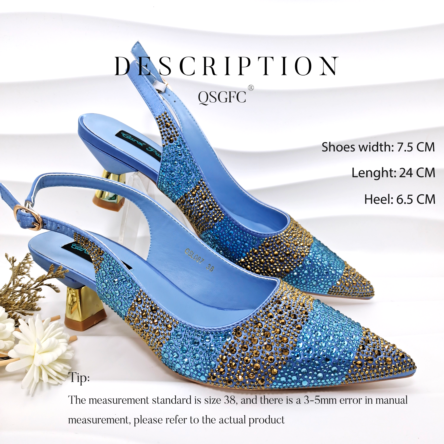 New Italian Design Stylish And - Women'S Shoes Navy Blue บทวิจารณ์และราคา
