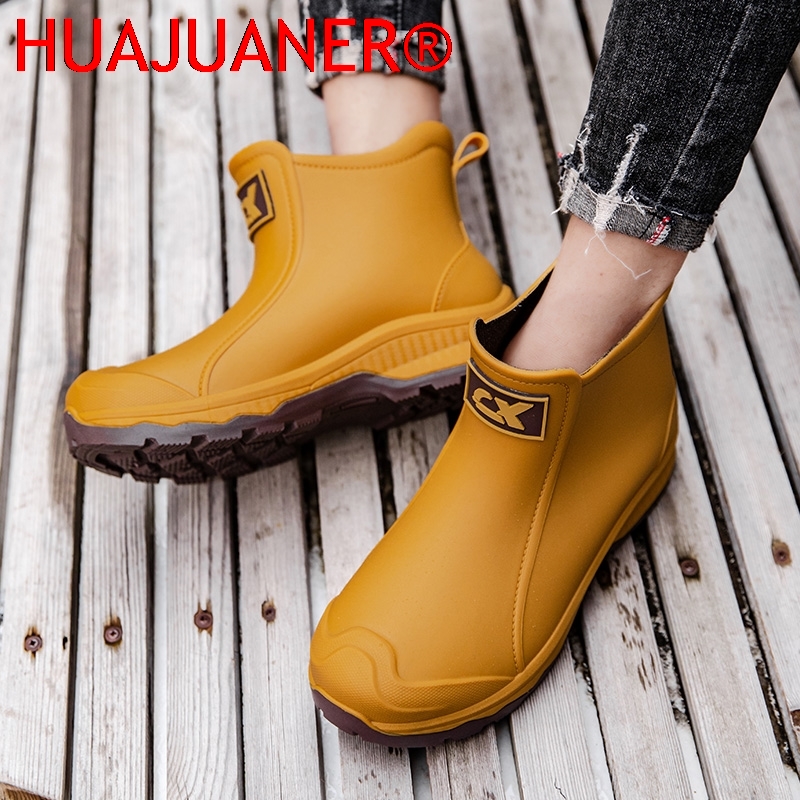 Women Waterproof Boots New Sty - Women'S Shoes Chelsea บทวิจารณ์และราคา
