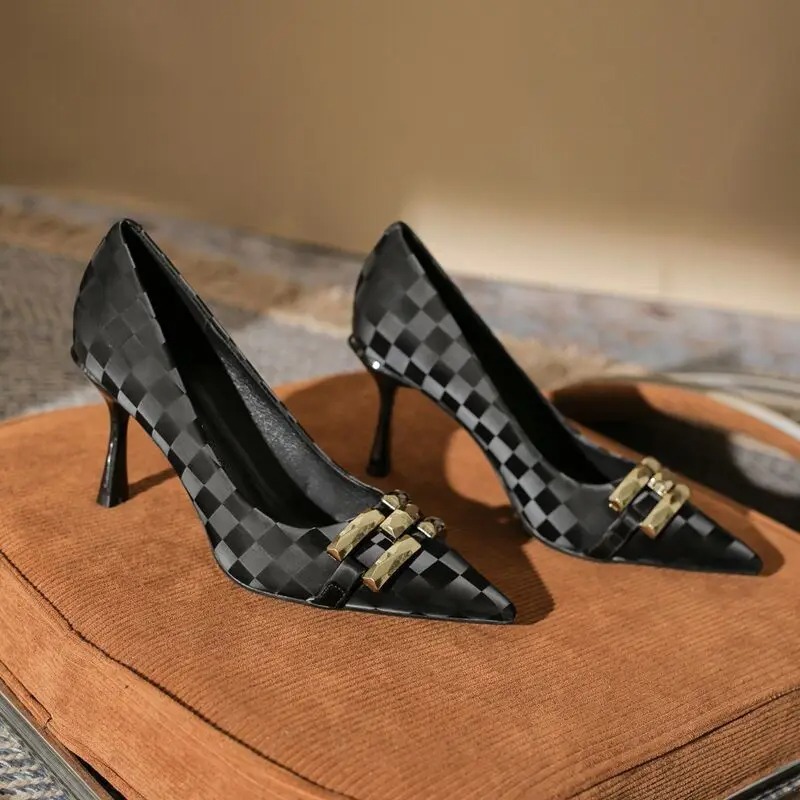 Office With Medium Heels Black - Women Shoes Quick Delivery บทวิจารณ์และราคา