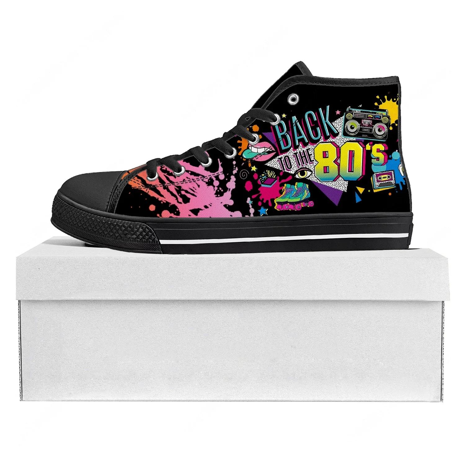 Funny Retro 80s 90s Icons High - Women'S Shoes In The 90S บทวิจารณ์และราคา