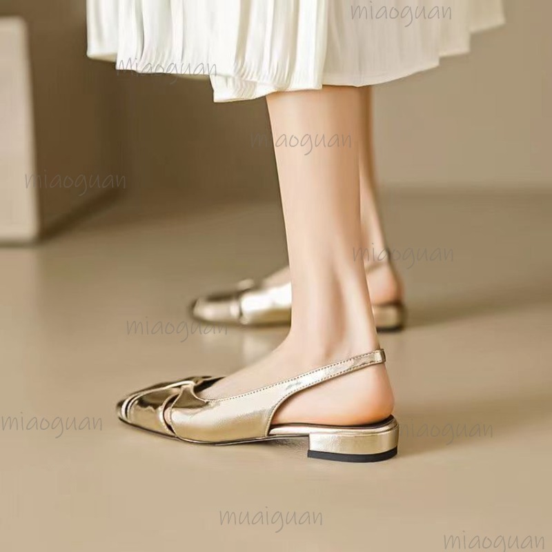 Cover Toe Low Heel Pumps Women - Women'S Shoes บทวิจารณ์และราคา
