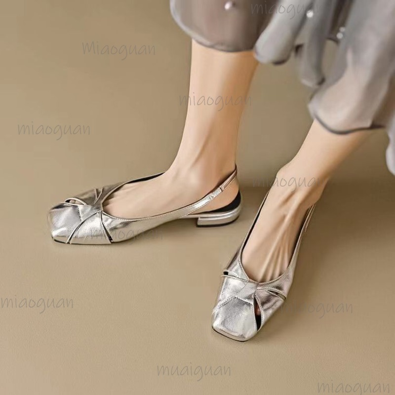 Cover Toe Low Heel Pumps Women - Women'S Shoes บทวิจารณ์และราคา