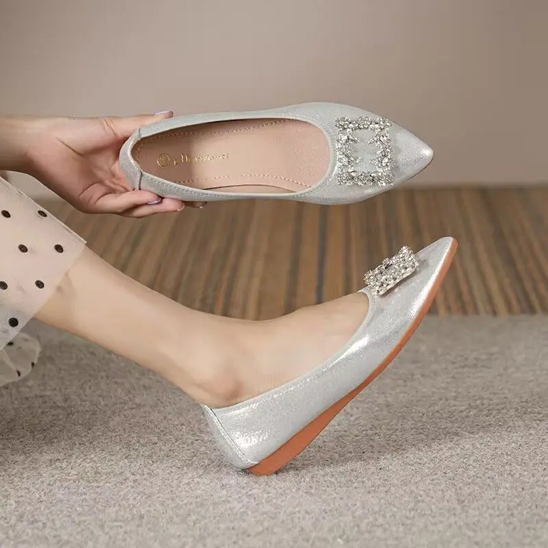 Women's Flat Shoes Gold Pointe - Women Shoes Quick Delivery บทวิจารณ์และราคา