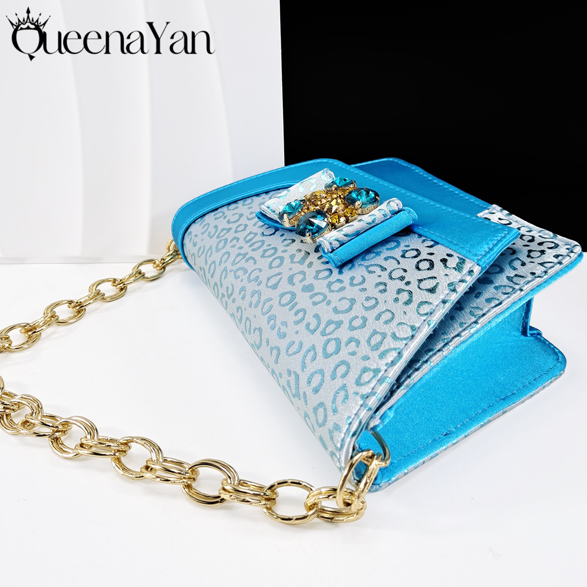 Queena Yan Light Blue Elegant  - Women'S Shoes Navy Blue บทวิจารณ์และราคา