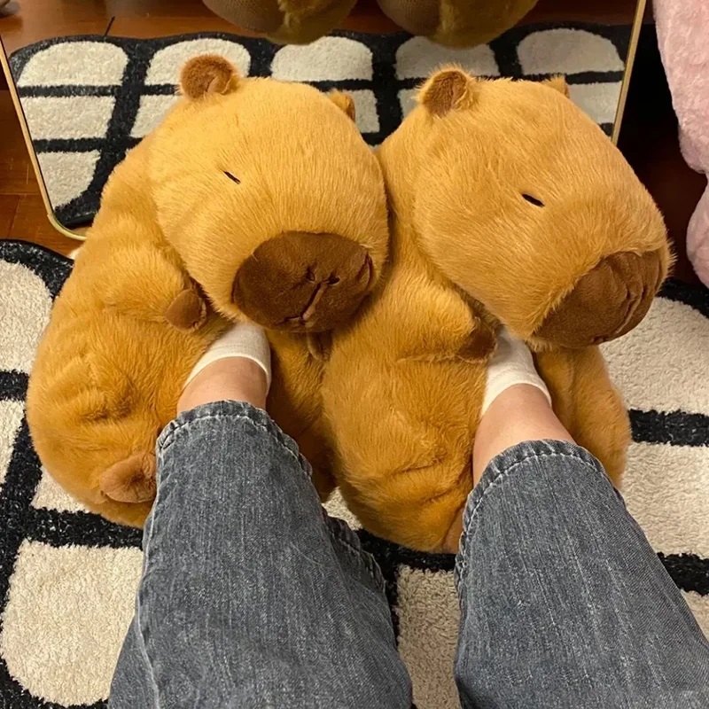 Novelty capybara slippers unis - Women Shoes For Winter บทวิจารณ์และราคา
