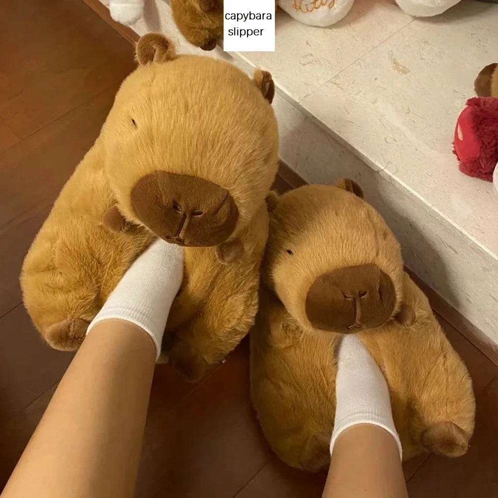 Novelty capybara slippers unis - Women Shoes For Winter บทวิจารณ์และราคา