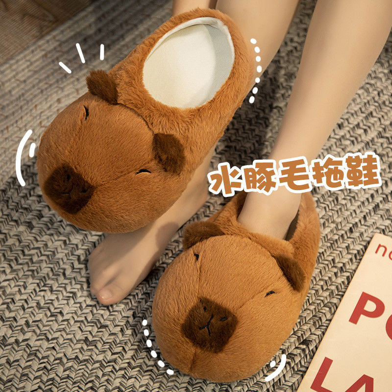 Novelty capybara slippers unis - Women Shoes For Winter บทวิจารณ์และราคา