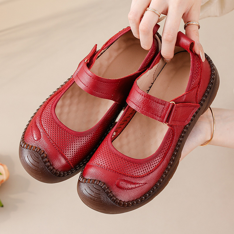 New 90s retro red mary jane fl - Women'S Shoes In The 90S บทวิจารณ์และราคา