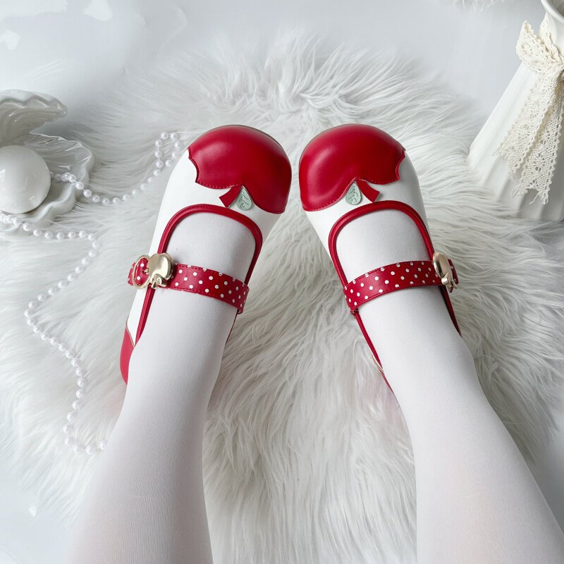 Original Japanese Lolita Mary  - Women Shoes Loafers บทวิจารณ์และราคา
