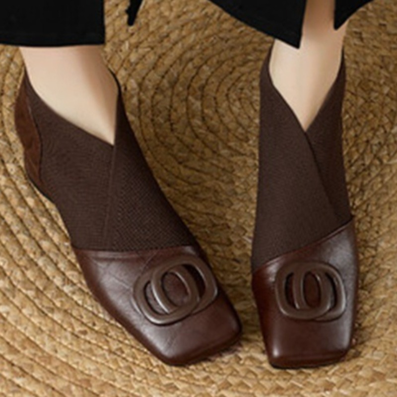 Autumn New Classic Solid Color - Women'S Shoes Chelsea บทวิจารณ์และราคา