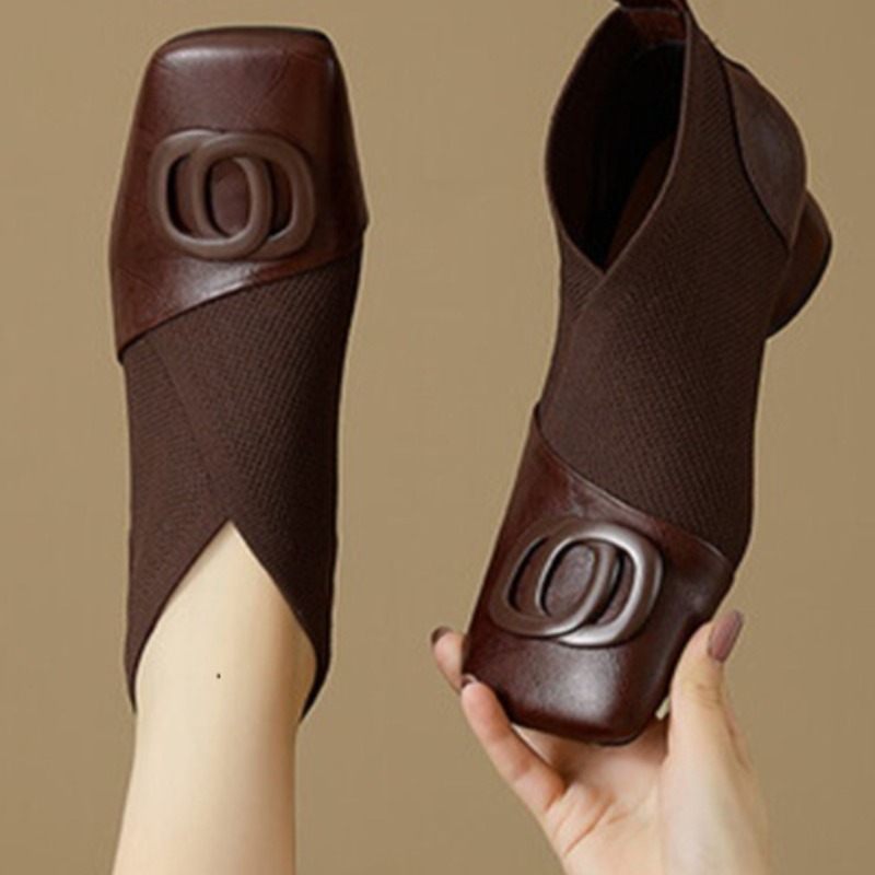 Autumn New Classic Solid Color - Women'S Shoes Chelsea บทวิจารณ์และราคา