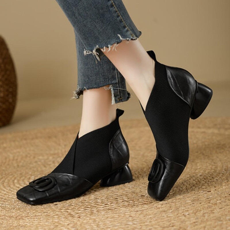 Autumn New Classic Solid Color - Women'S Shoes Chelsea บทวิจารณ์และราคา
