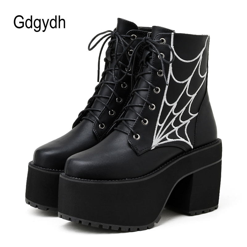 Gdgydh Fashion Cobweb Gothic B - Women'S Shoes In The 90S บทวิจารณ์และราคา