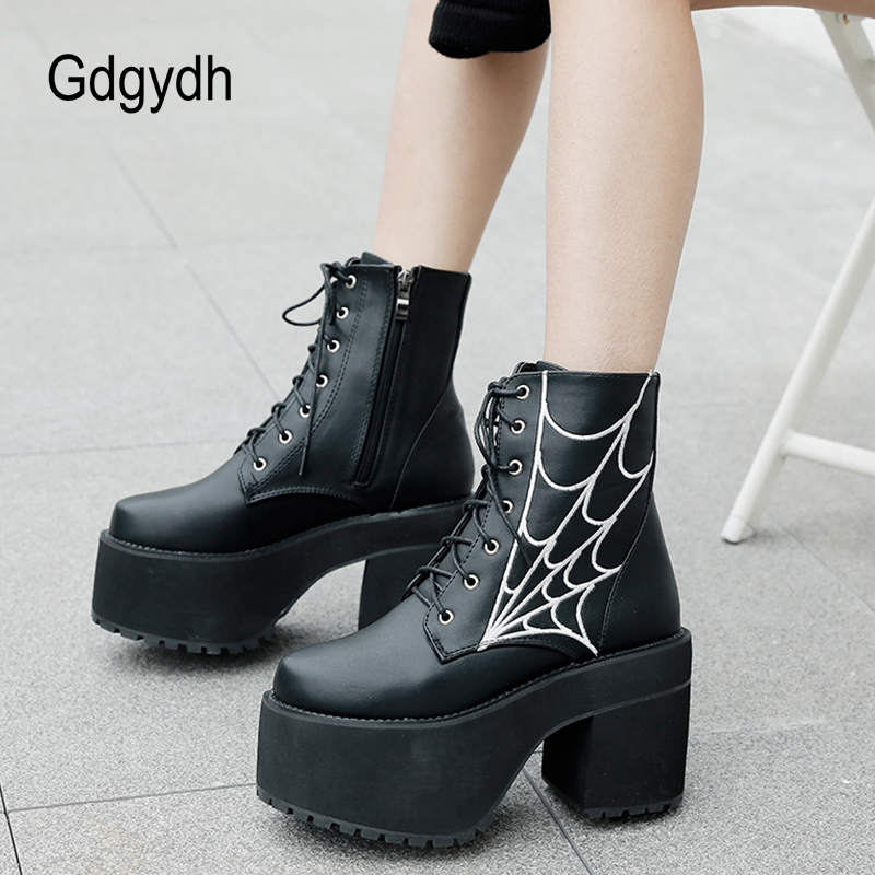 Gdgydh Fashion Cobweb Gothic B - Women'S Shoes In The 90S บทวิจารณ์และราคา