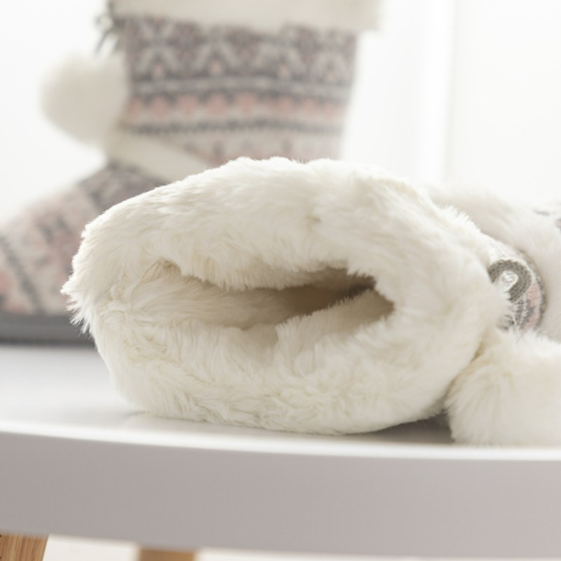 Plush Slippers Boots for Women - Women Shoes For Winter บทวิจารณ์และราคา