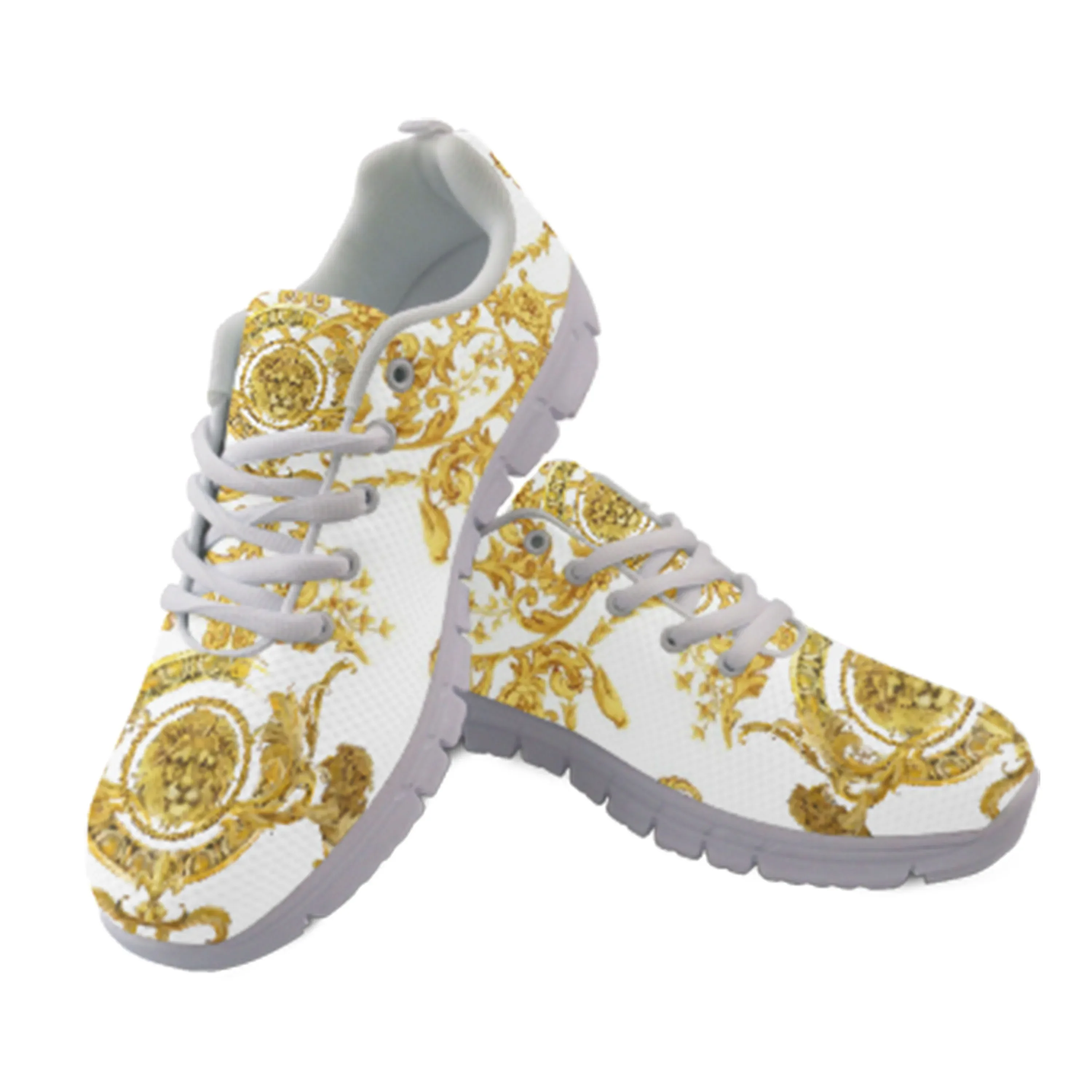 Golden Lion Head Lace Sports S - Kids Shoes Women บทวิจารณ์และราคา