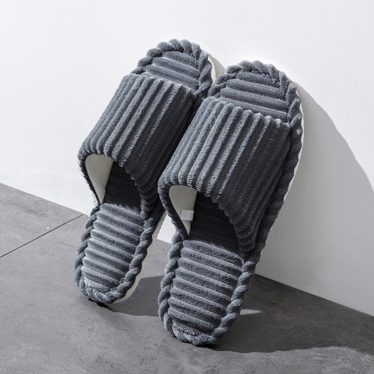 Open-Toe Breathable House Slip - Women Shoes For Winter บทวิจารณ์และราคา