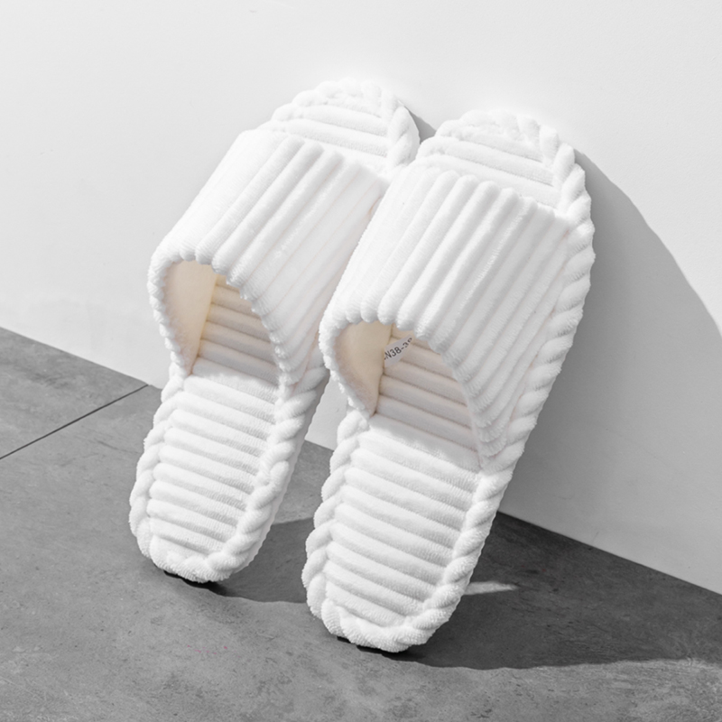 Open-Toe Breathable House Slip - Women Shoes For Winter บทวิจารณ์และราคา