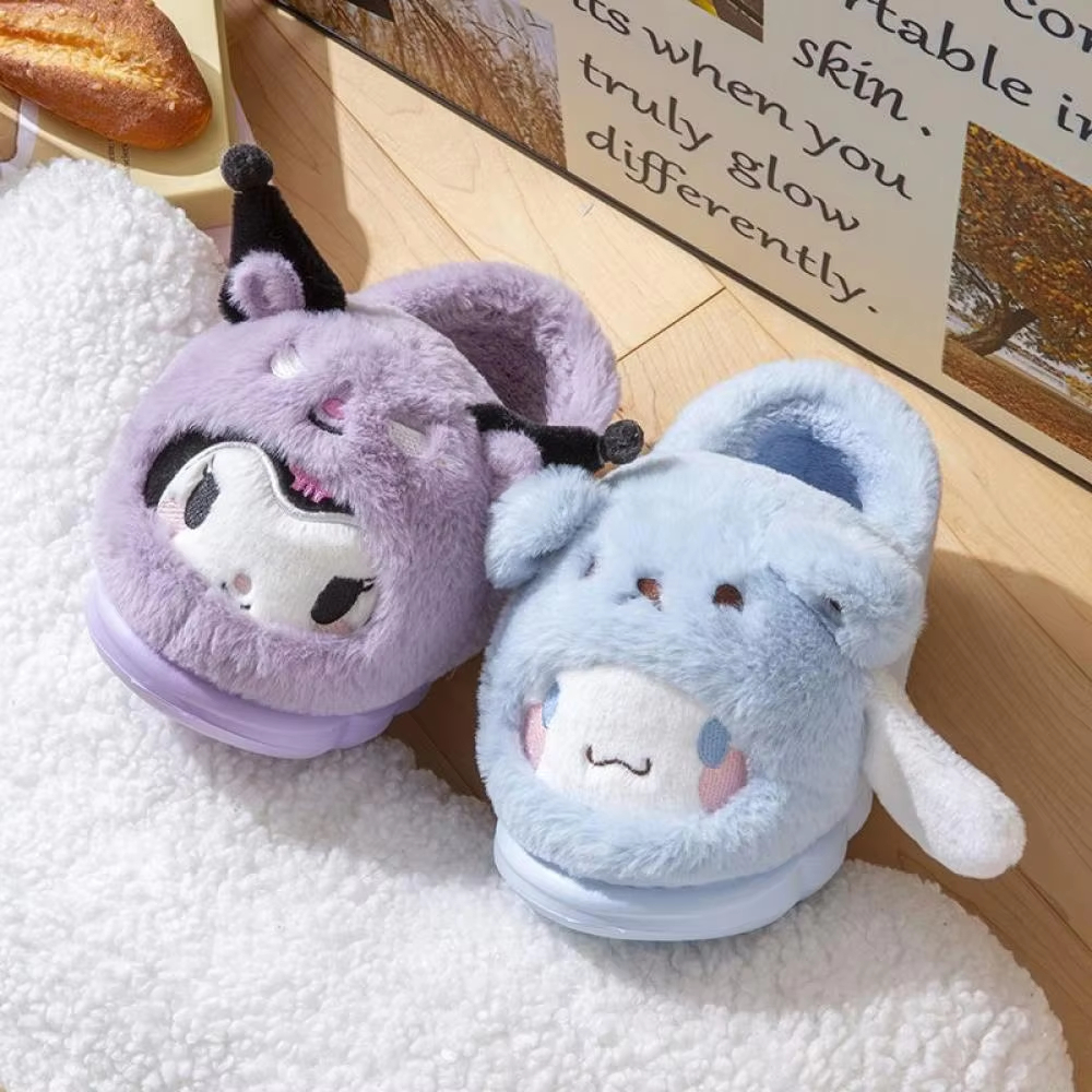 Anime Winter Plush Slippers Ku - Women Shoes For Winter บทวิจารณ์และราคา