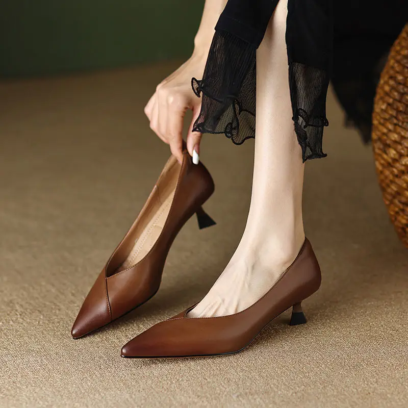 Square Heels with Medium Ladie - Women Shoes Quick Delivery บทวิจารณ์และราคา