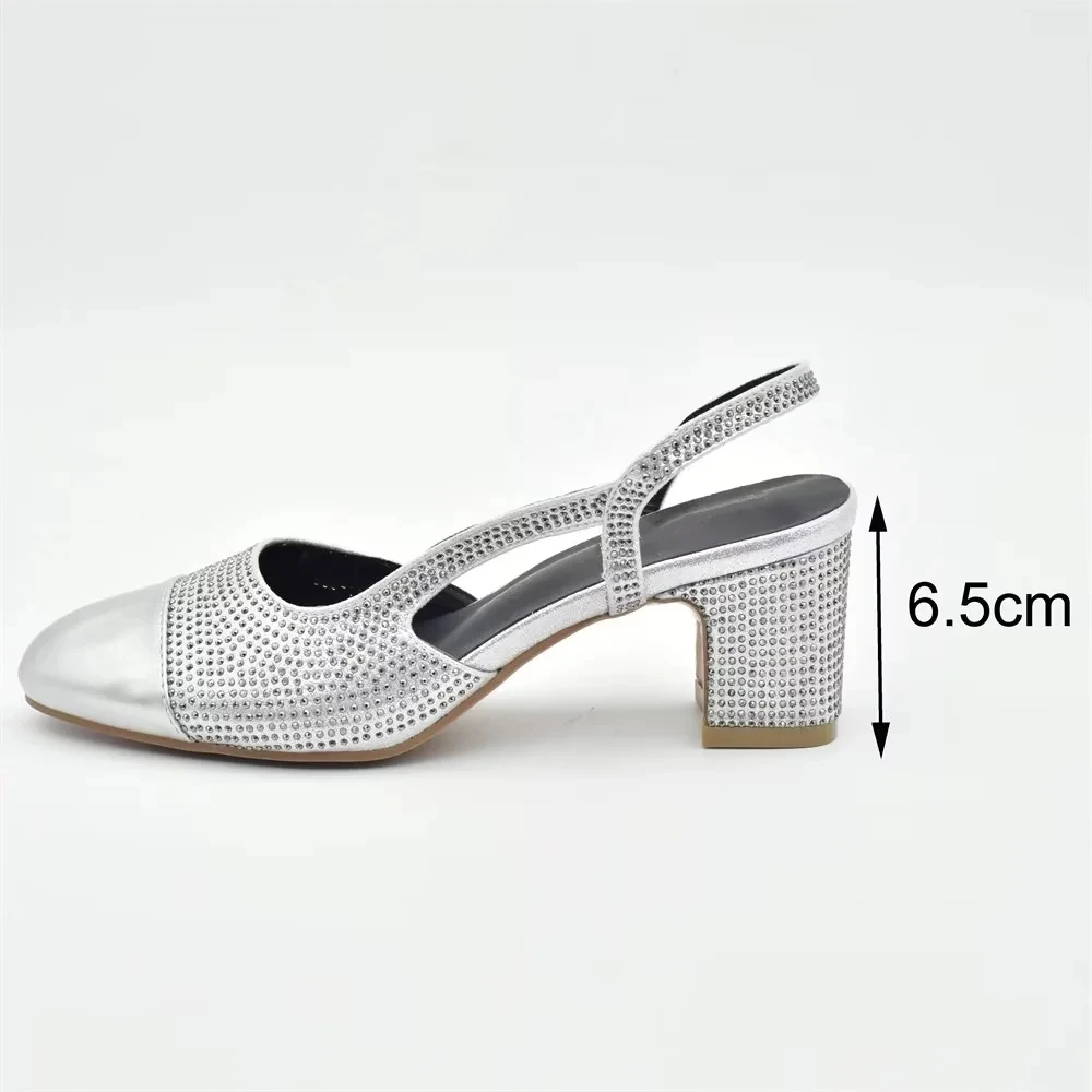 Silver Shoe and Bag Set for Pa - Women'S Shoes บทวิจารณ์และราคา