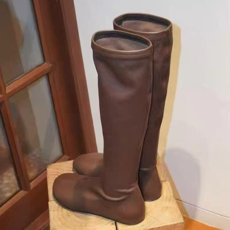 2025 New Women High Boots Flat - Women'S Shoes Chelsea บทวิจารณ์และราคา