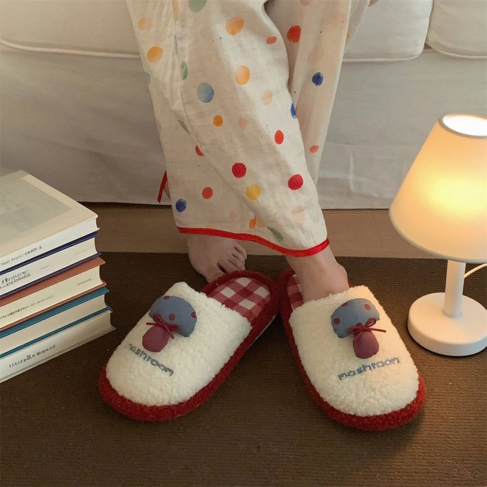 Women's mushroom slippers wome - Women Shoes For Winter บทวิจารณ์และราคา