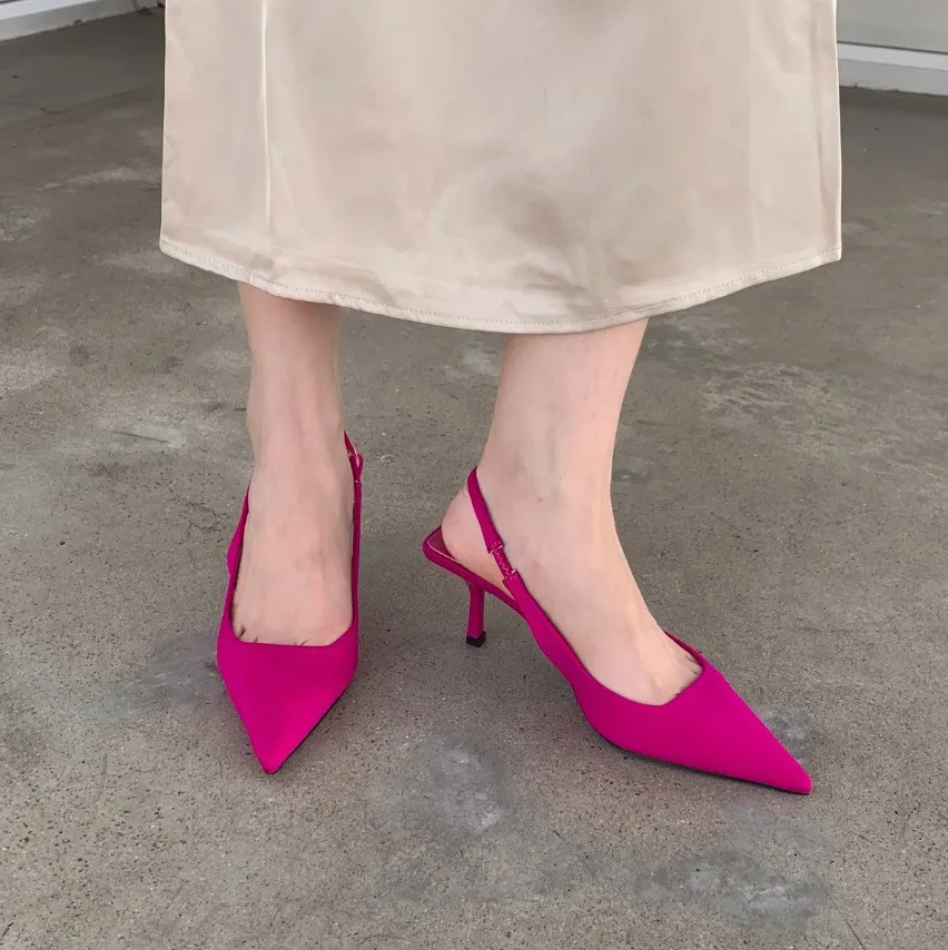 Spring New 2025 Pointed Fine H - Women'S Shoes Clogs บทวิจารณ์และราคา