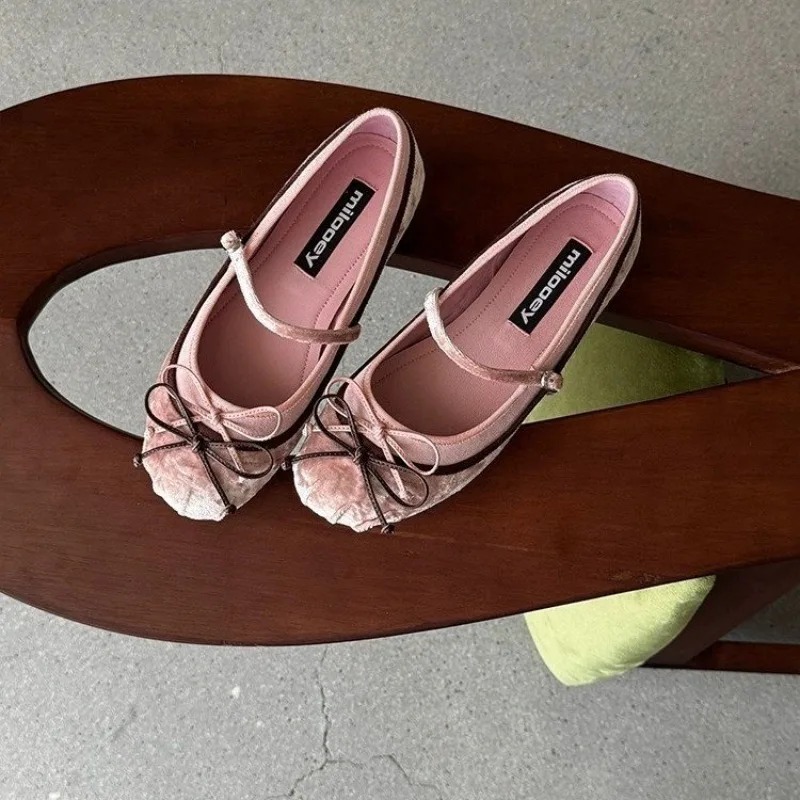 2026French Flat Bottomed Rotun - Women Shoes Loafers บทวิจารณ์และราคา