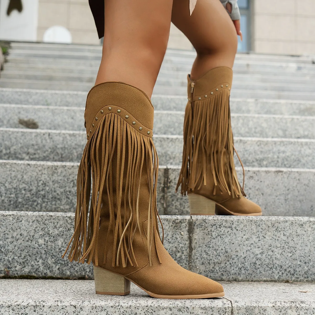 Plus Size 43 Women's Tassels W - Women'S Shoes Chelsea บทวิจารณ์และราคา