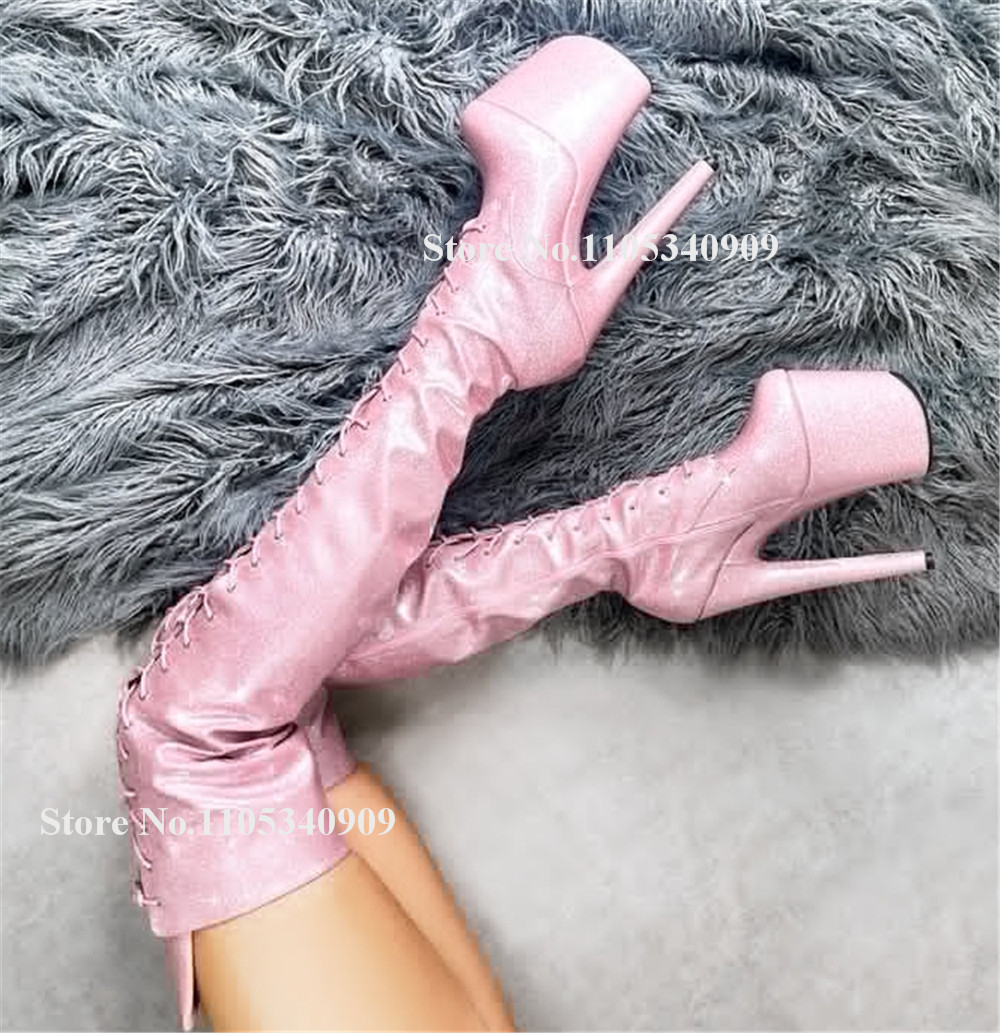 Bondarenko Sexy 20cm Stiletto  - Women'S Shoes Navy Blue บทวิจารณ์และราคา